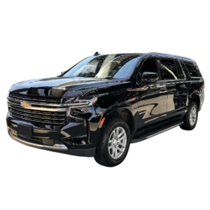 Rent the spacious Chevy Suburban for luxury travel in Chicago. Experience executive comfort, premium seating, and superior privacy. Book your ride now!